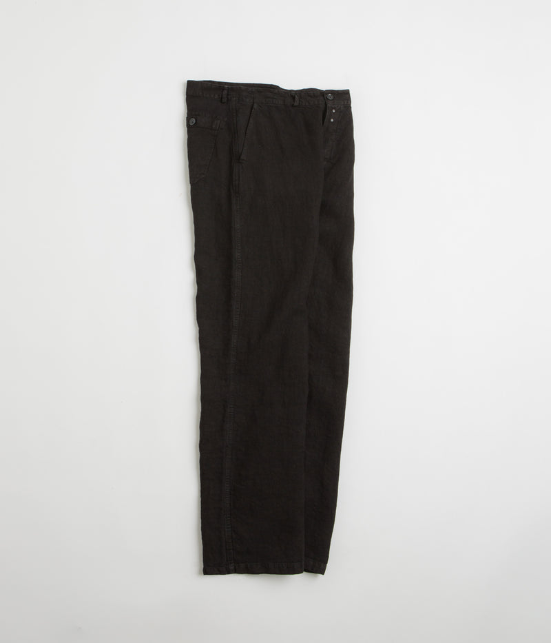 Vetra 503L Wide Leg Workwear Trousers in Black
