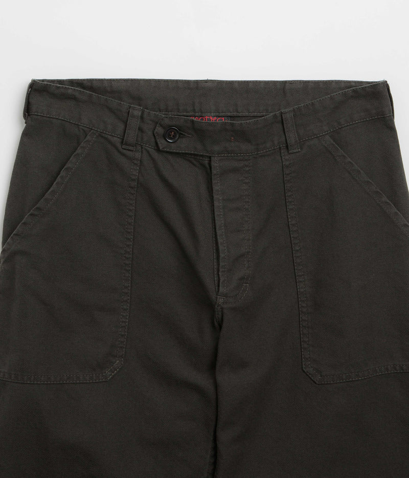 Vetra Fatigue Trousers in Dark Khaki