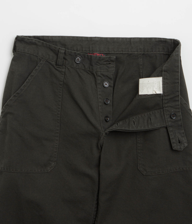 Vetra Fatigue Trousers in Dark Khaki