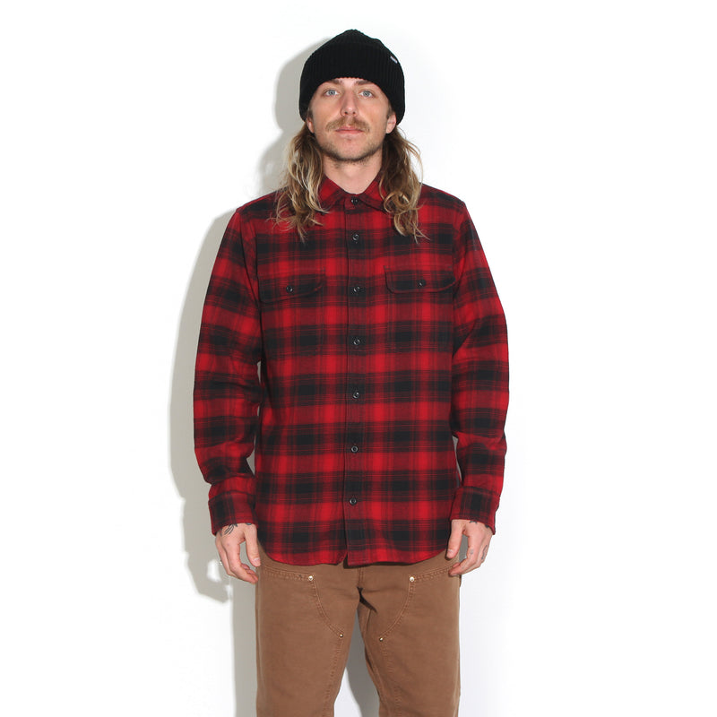 Filson | Vintage Flannel Work Shirt Red Oak Umbre