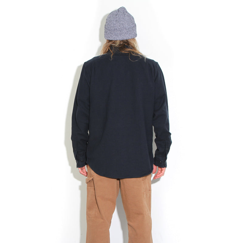 Filson | Vintage Flannel Work Shirt Dark Navy Salut