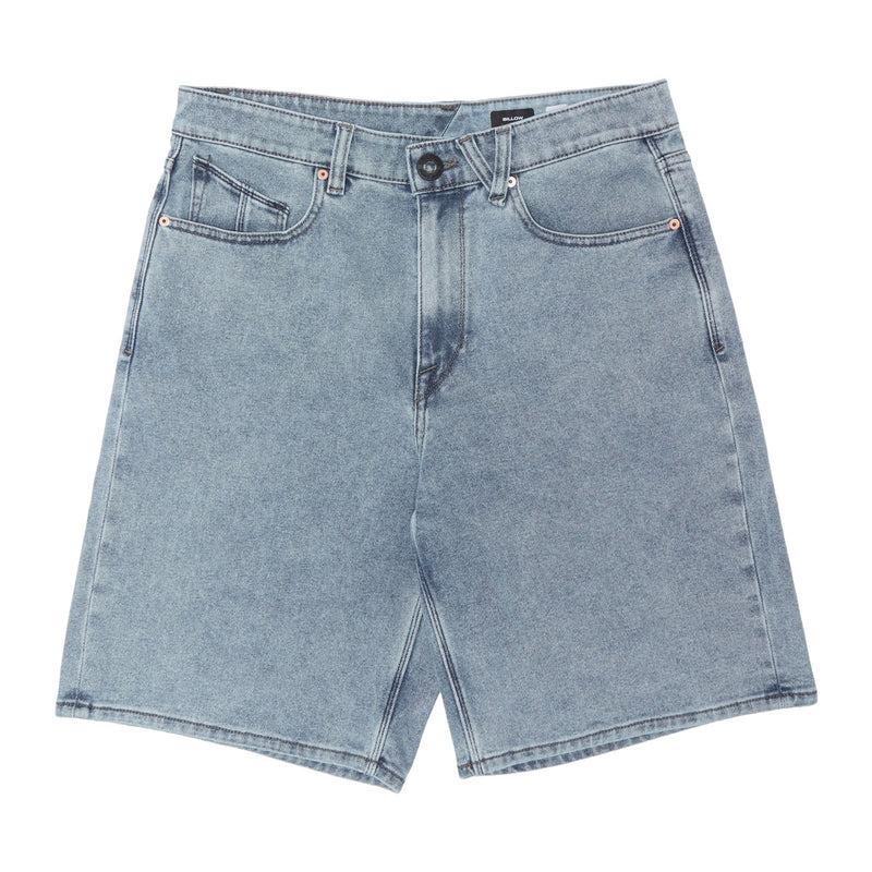 Volcom Billow Denim 22 Shorts - Dust Bowl Indigo