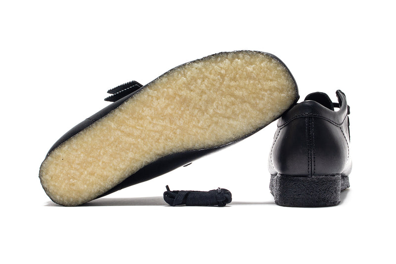 Clarks Originals Wallabee Style # : 26155514 Premium black leather