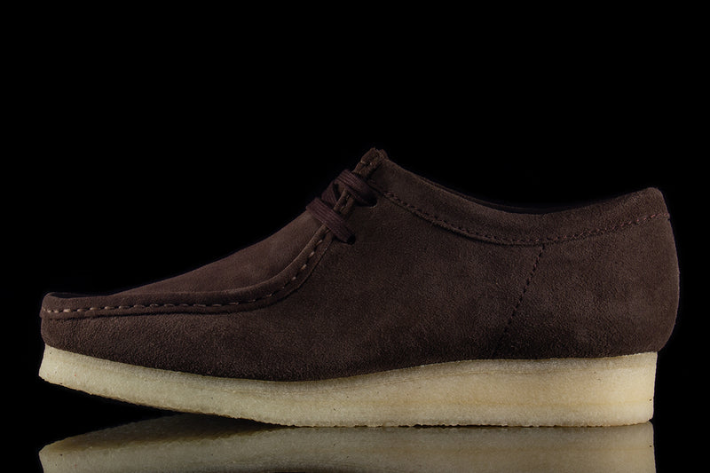 Clarks Originals Wallabee Style # : 26156606 Premium dark brown suede