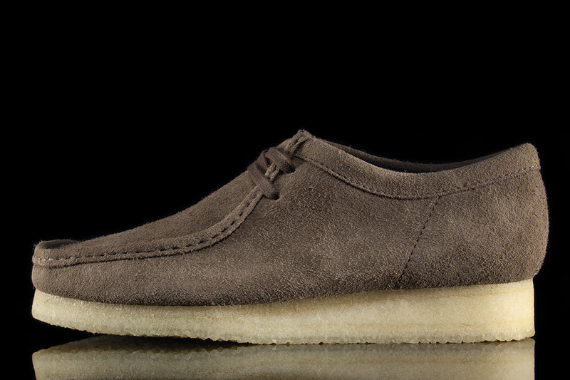 Clarks Originals Wallabee Style # : 26174049 Premium dark grey suede