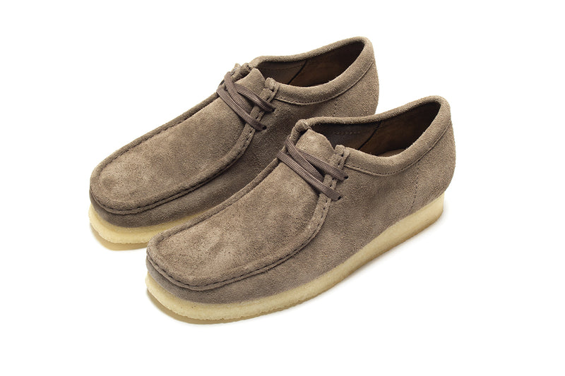 Clarks Originals Wallabee Style # : 26174049 Premium dark grey suede
