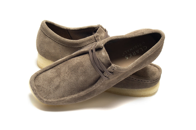 Clarks Originals Wallabee Style # : 26174049 Premium dark grey suede
