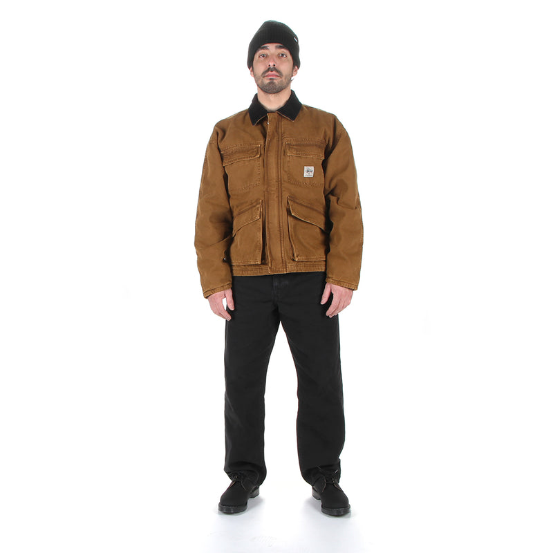 Stussy | Washed Canvas Shop Jacket Bronze