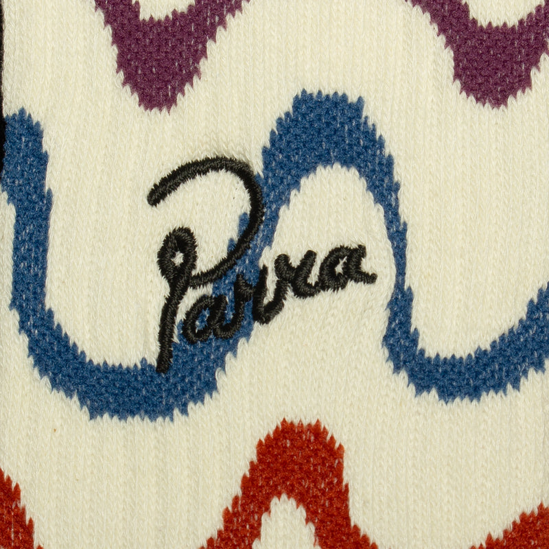by Parra | Wave Crew Socks 51360 Off white&nbsp;
