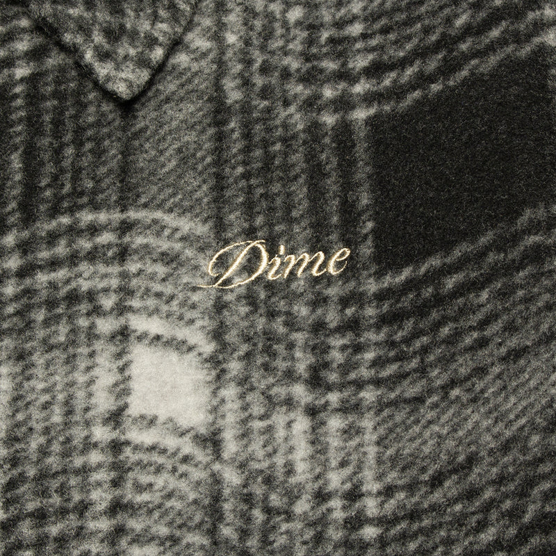 Dime | Wave Plaid Jacket Color : Charcoal