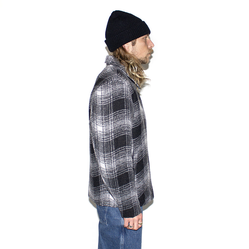 Dime | Wave Plaid Jacket Color : Charcoal