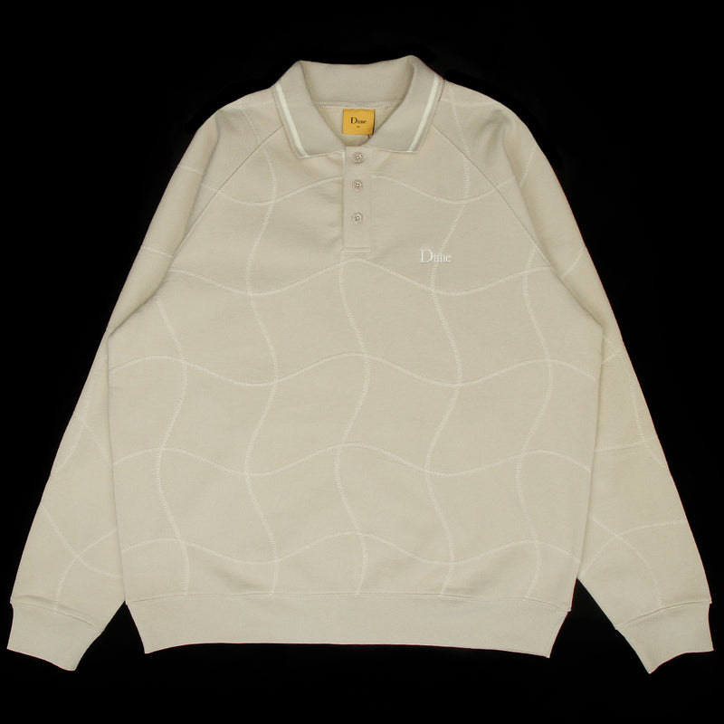 Dime | Wave Rugby Sweater Cream