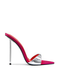 Whiskey Slipper - Platinum/Pink/Red