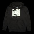 Glue | Whisper Zip Hoodie Color : Black