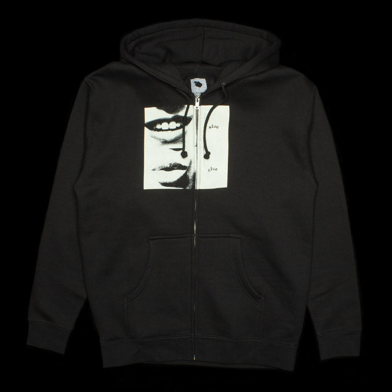 Glue | Whisper Zip Hoodie Color : Black