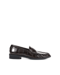 WHITMORE - ESPRESSO CROC-Flats-Billini-Billini