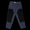 Snack | Wide Wale Corduroy Carpenter Pant Color : Eggplant / Black