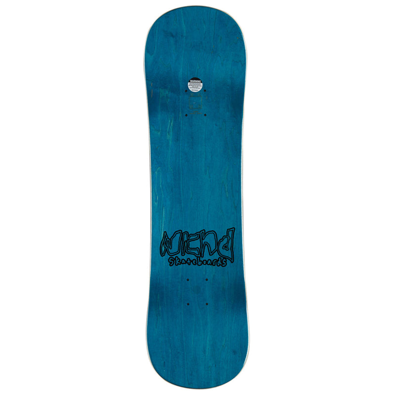 WKND Mumbler Summer Faux Snow Skate Skateboard Deck - Silver - 8.89"