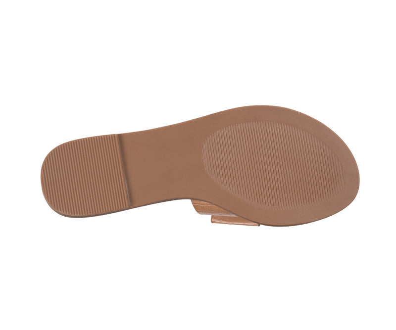 Women's Alba Biege  Flat Sandals