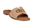 Women’s Bergen Tan Chain Link Flat Sandals