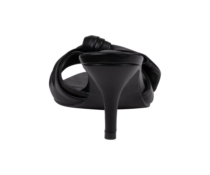 Women’s Carmen Black Bow Detail Dress Sandals