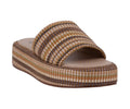 Women's Evie Green Multi  Platform Slide