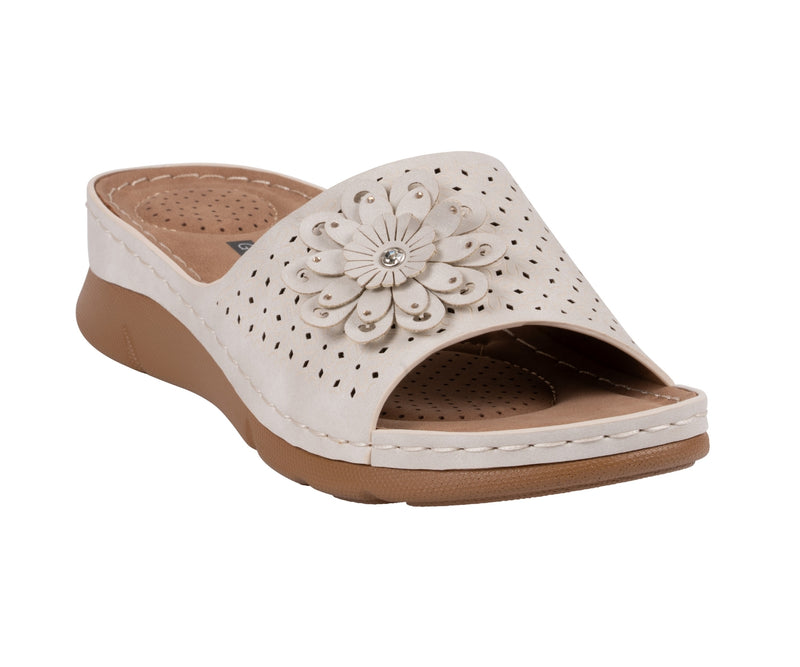 Women's Gabbie Ice Flower Rosette Comfort Sandals