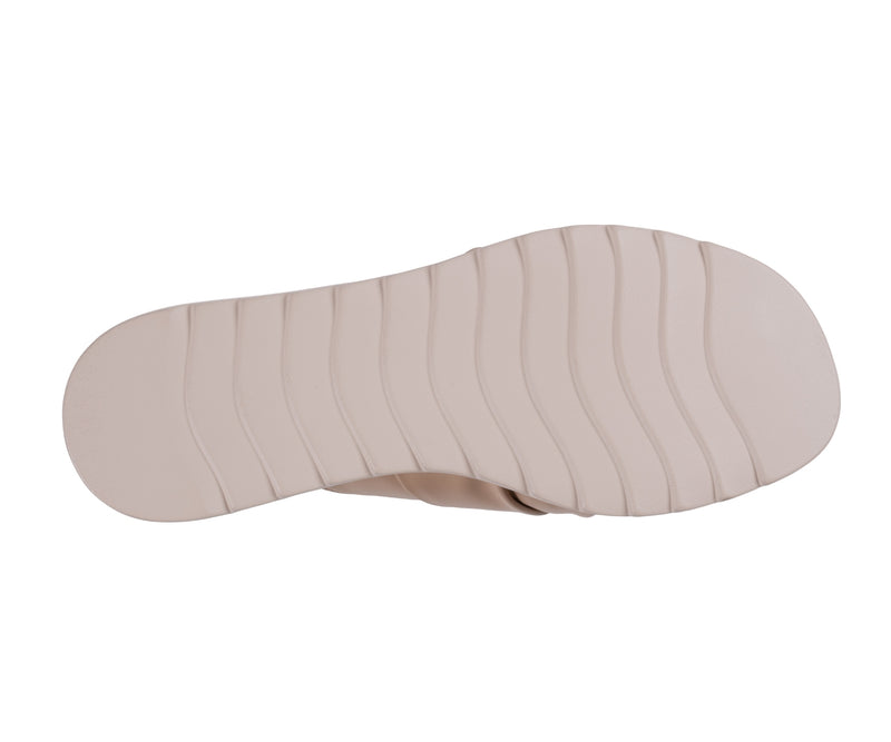 Women's Harlow Nude Bow Wedge Sandals