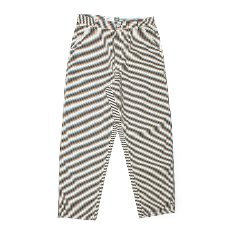 Carhartt WIP | Women's Haywood SK Pant Style # I033144-26I Color : Haywood Stripe / Wax / Black