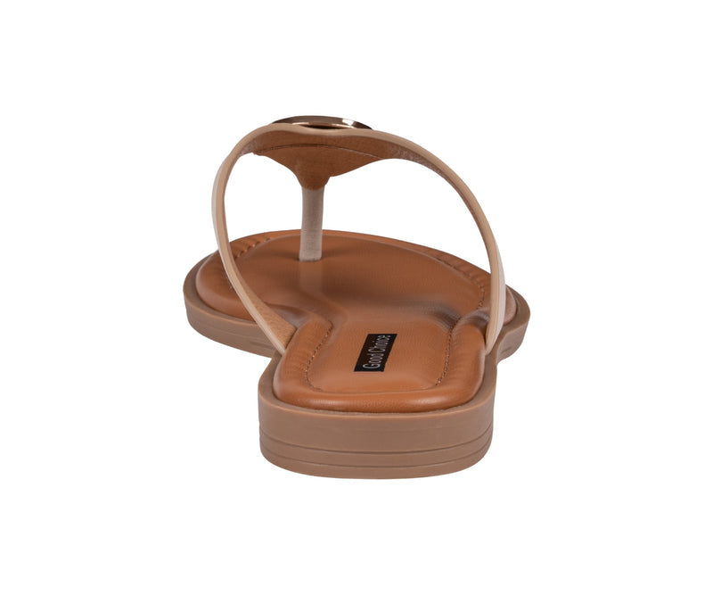 Women's Jaylis Biege  Flat Sandals