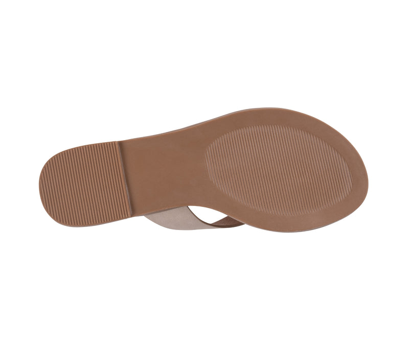 Women's Jaylis Biege  Flat Sandals