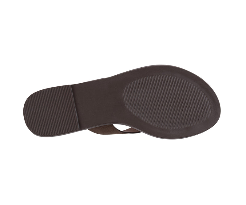 Women's Jaylis Brown  Flat Sandals