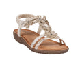 Women's Lily Natural  Flat Sandals