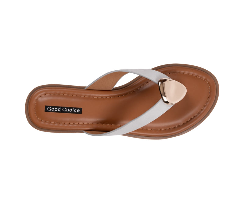 Women's Lumi Ice Embellished Flat Sandals