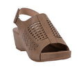 Women's Mahina Ivory Perforated Wedge Sandals