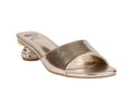 Women’s Noho Gold Single Band Dress Sandals