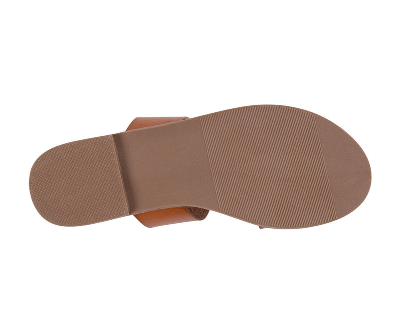 Women’s Nolah Tan Coin Flat Sandals