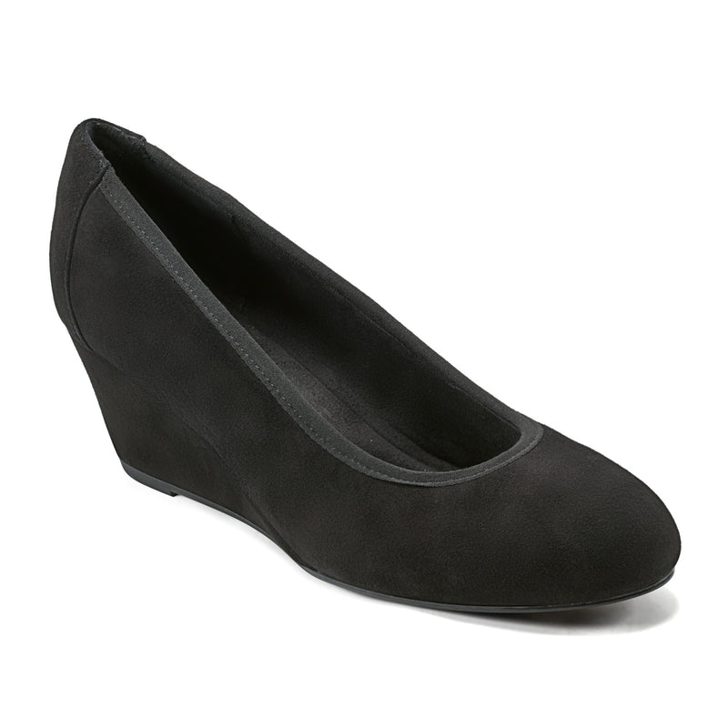 Women's Rita Slip-on Almond Toe Dress Wedges