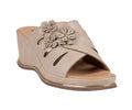 Women's Sarel Nude Floral Wedge Sandals