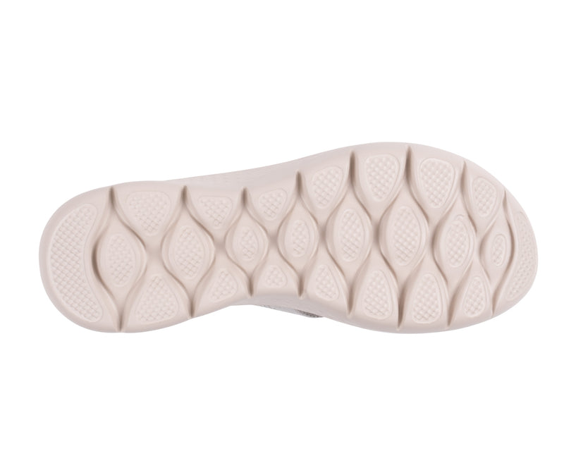 Women's Sellena Grey Knit Strappy Comfort Sandals