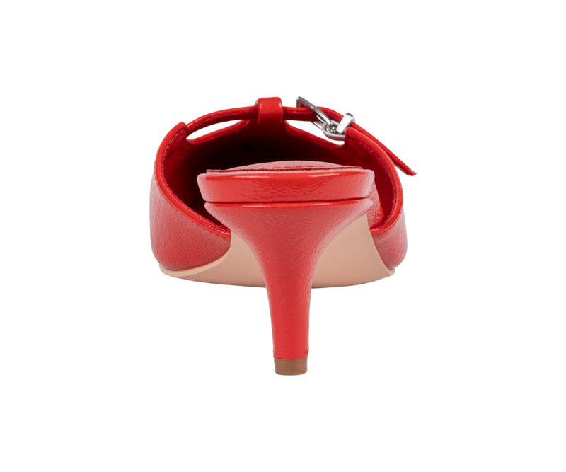 Women’s Simone Red Patent Kitten Heel Sandals