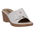Women's Teri White Wedge Sandals