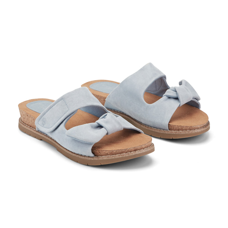 Women's Zova Slip-on Open Toe Flat Casual Sandals