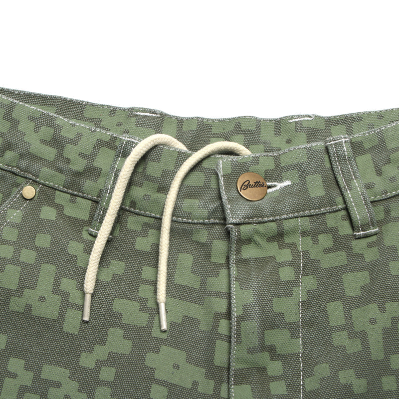 Butter Goods | Work Shorts Color : Army