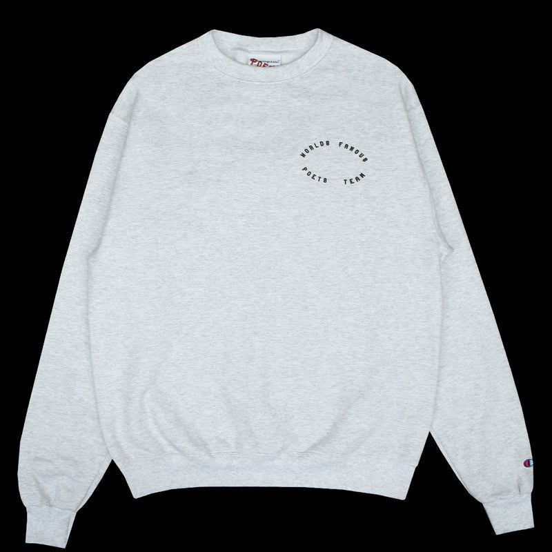 Poets | World Famous Crewneck Grey