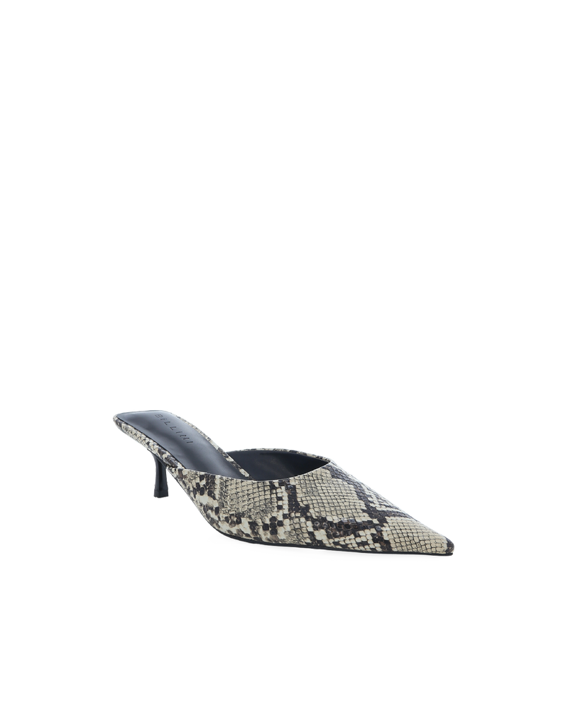 WYNONNA - CREAM SNAKE-PUMPS-Billini-Billini