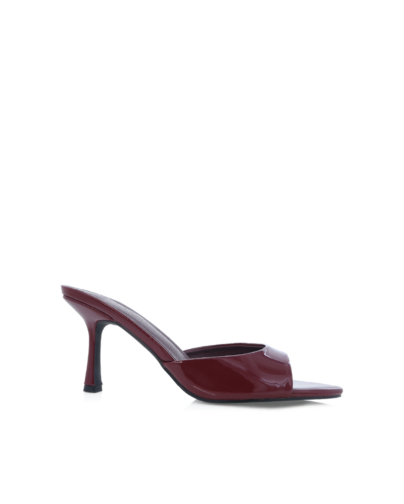 XANTHE - DARK CHERRY PATENT-Heels-Billini-Billini
