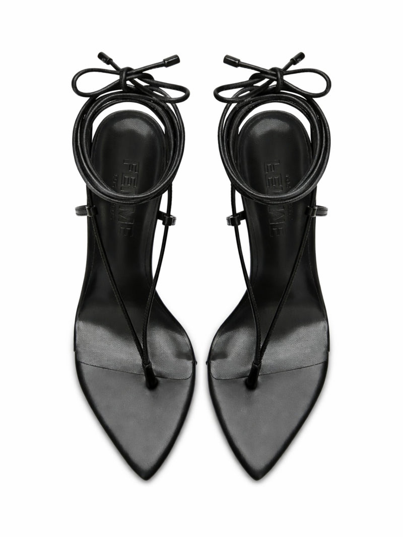XIV Sandal - Noir - FEMME LA