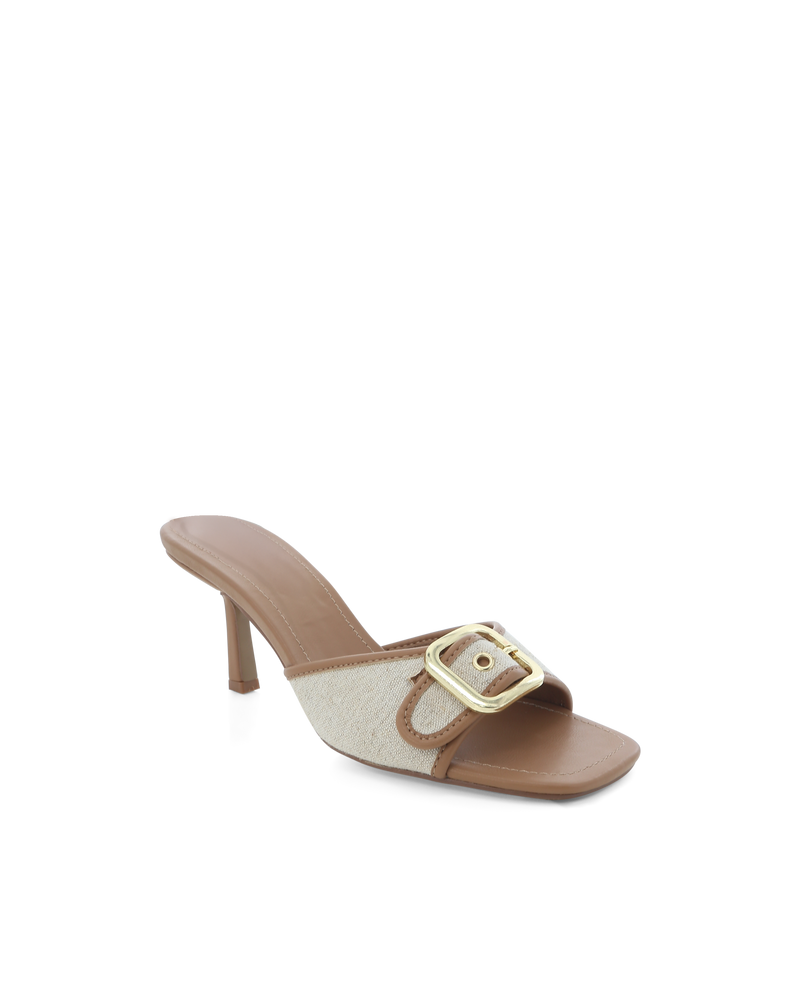 YASH - COFFEE LINEN-COFFEE-Heels-Billini-Billini