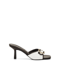 YASH - CREAM LINEN-CHOCOLATE-Heels-Billini-Billini